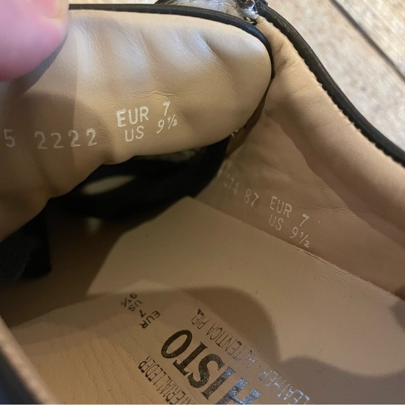 Mephisto Black Sneakers with White Soles - Picture 11 of 13